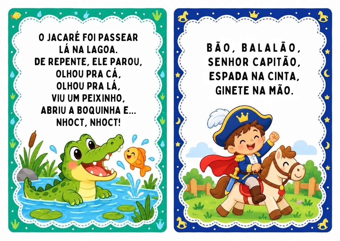 Parlendas para Imprimir recurso educacional página 16